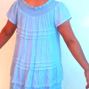 Short lavender dress